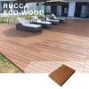 Hottest Factory Directly Sale Wood Floor Teak Color Floor Tiles Cheap Wpc Composite Floor Decking 140*25mm Composite Decking