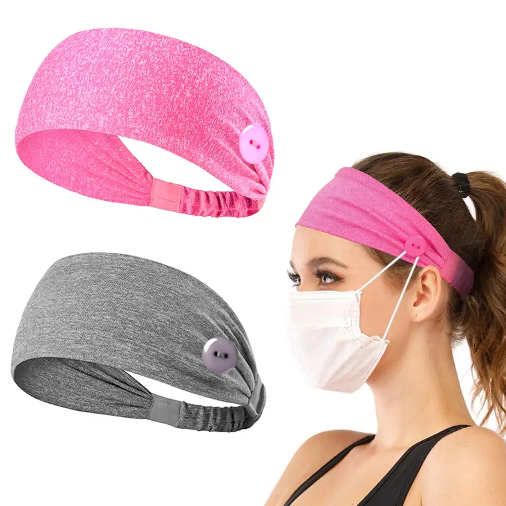 2021 amazon hot sale yoga sports headbands with buttons indoor and outdoor activities elastic non-slip women hair accessories, Optional
2021 amazon hot sale yoga sports headbands with buttons indoor and outdoor activities elastic non-slip women hair accessories, Optional