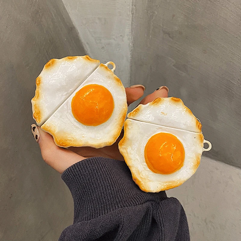 Aibangjia 3D Cartoon Funny Fried Eggs Silicone Case For Airpods Pro Cartoon Silicon Case For Airpods With Keychain
Aibangjia 3D Cartoon Funny Fried Eggs Silicone Case For Airpods Pro Cartoon Silicon Case For Airpods With Keychain