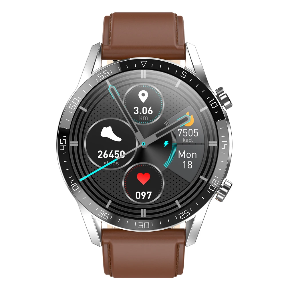 Wholesale T03 Smart Watch Body Temperature Measure round watch Heart Rate Blood Pressure Tracker Call Reminder
Wholesale T03 Smart Watch Body Temperature Measure round watch Heart Rate Blood Pressure Tracker Call Reminder
