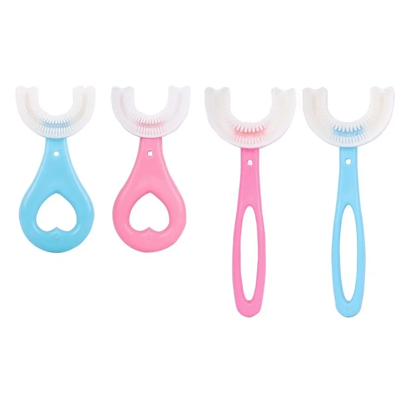 Baby Toothbrush Children 360 Degree U-shaped Child Toothbrush Teethers Soft Silicone Baby Brush Kids Teeth, Customized color
Baby Toothbrush Children 360 Degree U-shaped Child Toothbrush Teethers Soft Silicone Baby Brush Kids Teeth, Customized color