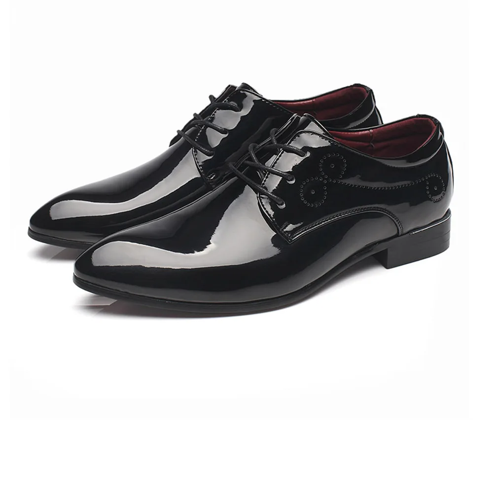 37-48 Big Size Men's Black Mirror Derby Formal Pointed Toe Business Shoe Wedding Dress Shoe E17-8
37-48 Big Size Men's Black Mirror Derby Formal Pointed Toe Business Shoe Wedding Dress Shoe E17-8