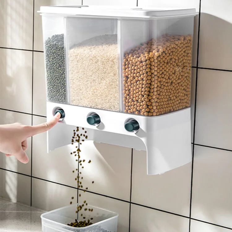 XingYou Three Divisions Durable Plastic Rice Bucket Rice Storage Box With Lid, Colour
XingYou Three Divisions Durable Plastic Rice Bucket Rice Storage Box With Lid, Colour