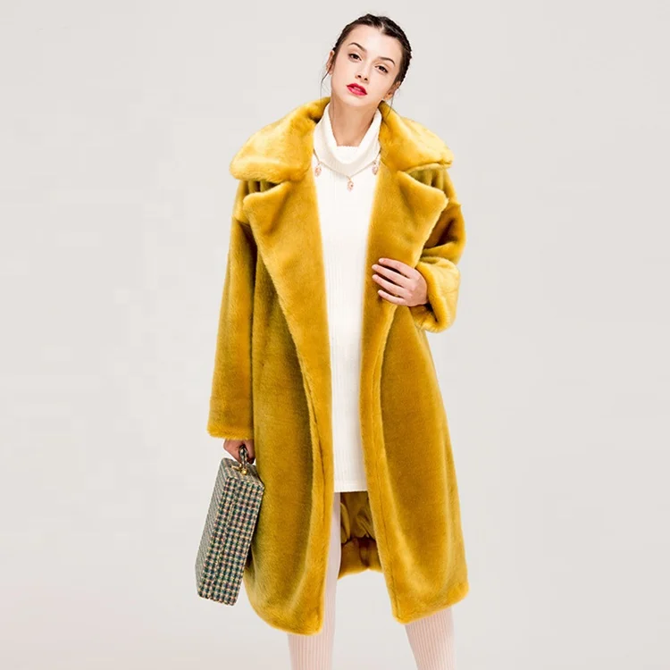 Winter Women High Quality Faux Rabbit Fur Coat Luxury Long Fur Coat Loose Lapel OverCoat Thick Warm Plus Size Female Plush Coats
Winter Women High Quality Faux Rabbit Fur Coat Luxury Long Fur Coat Loose Lapel OverCoat Thick Warm Plus Size Female Plush Coats