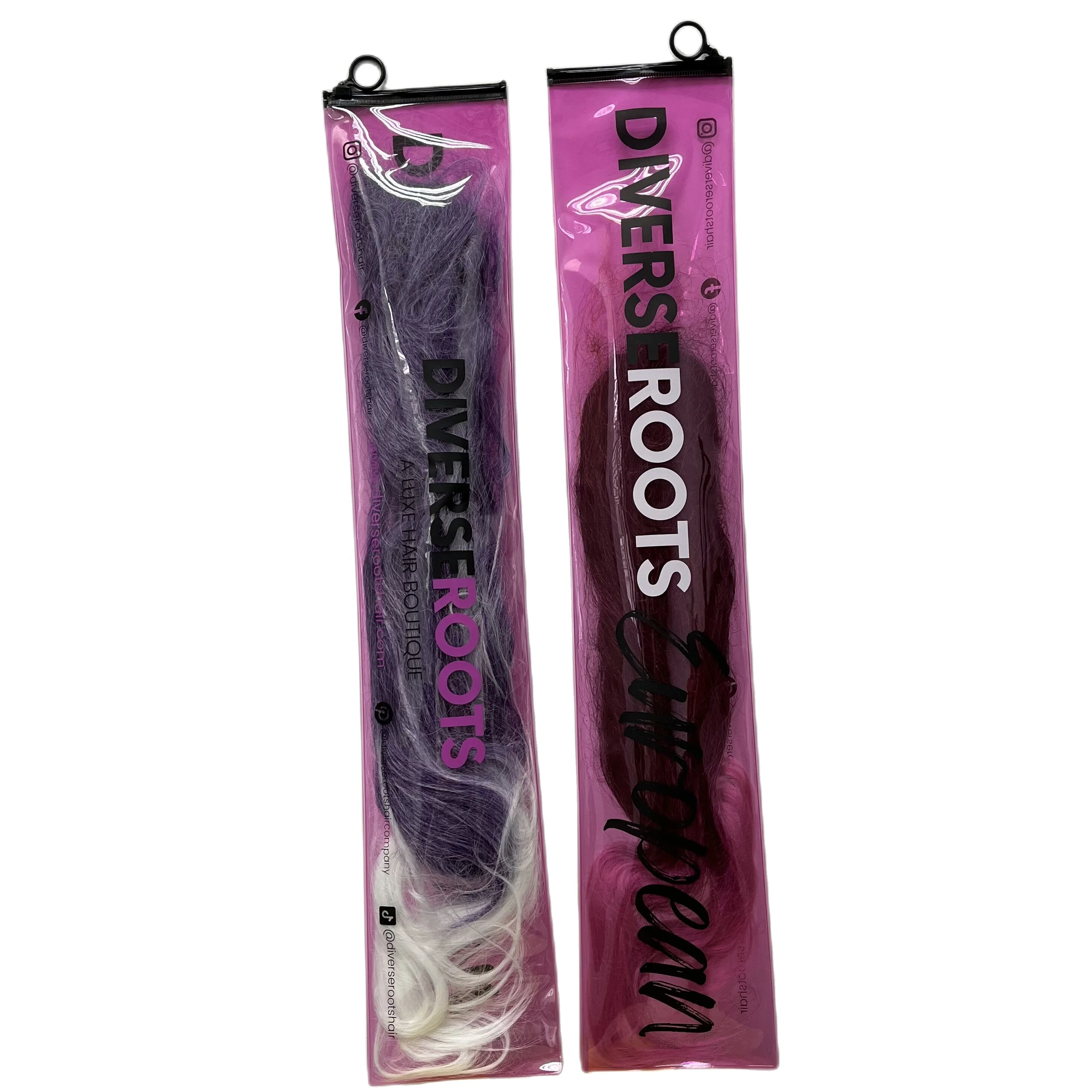 Luxury clear transparent pink pvc plastic zipper bag with logo printed for wig boutique hair extension packing pouch with handle
Luxury clear transparent pink pvc plastic zipper bag with logo printed for wig boutique hair extension packing pouch with handle