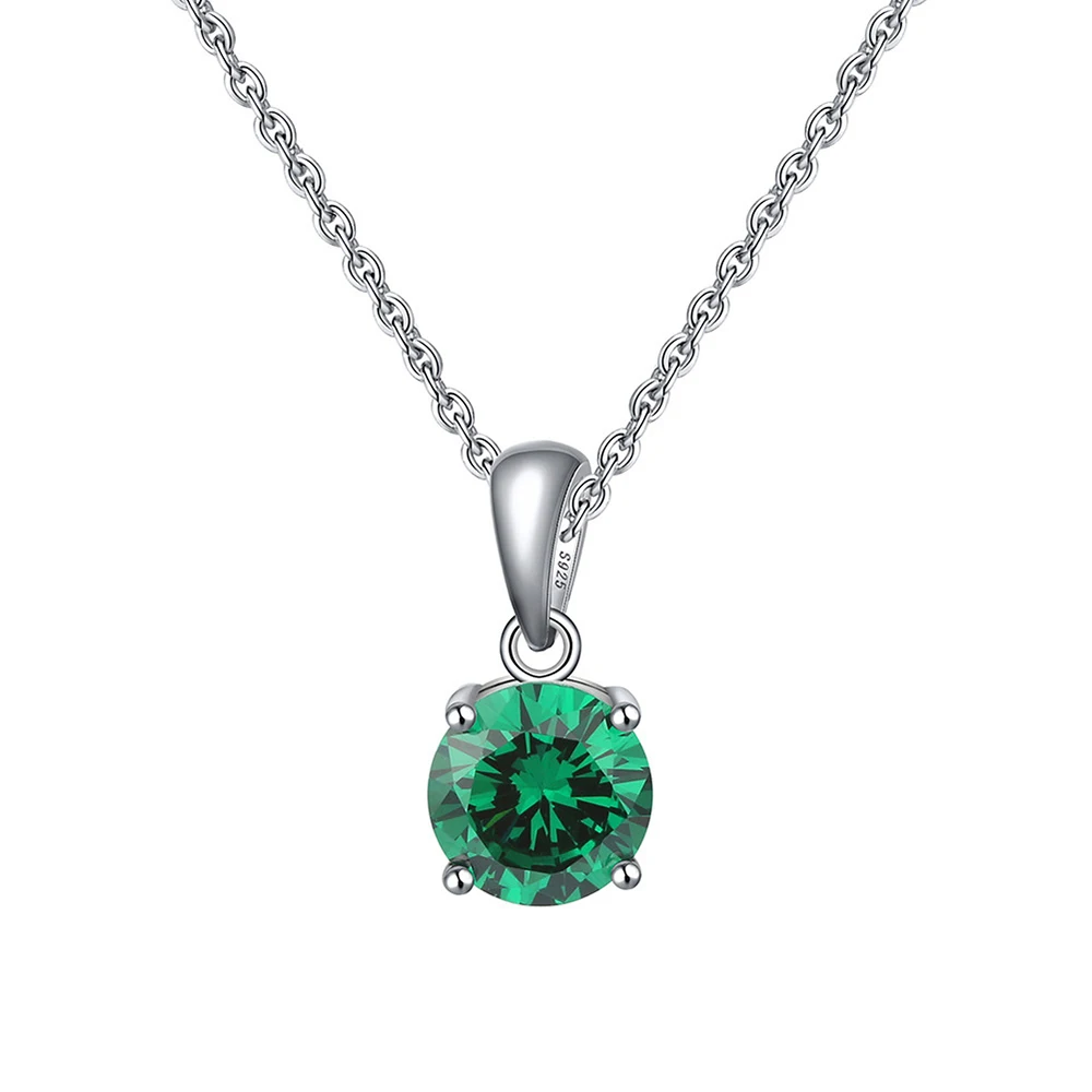 S925 Sterling Silver Zircon Necklace for Women Simple Fashion Birthstone Jewelry Wholesale
S925 Sterling Silver Zircon Necklace for Women Simple Fashion Birthstone Jewelry Wholesale