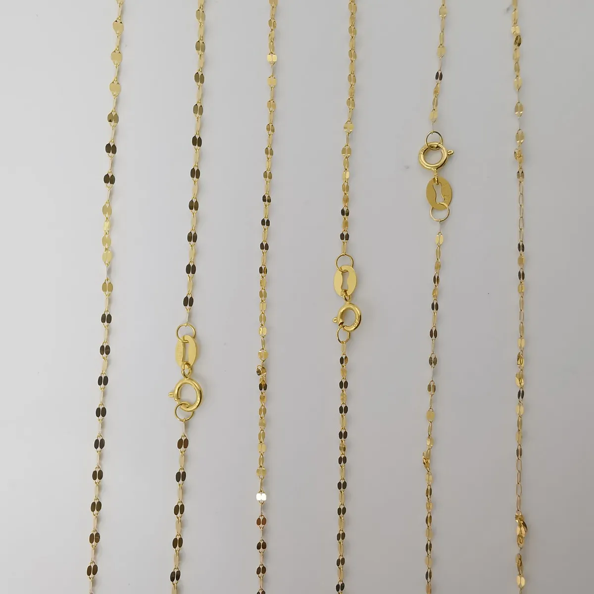 Genuine 18 K gold width 1.0 mm real 18 K AU750 pawnable gold dancing chain necklace
Genuine 18 K gold width 1.0 mm real 18 K AU750 pawnable gold dancing chain necklace