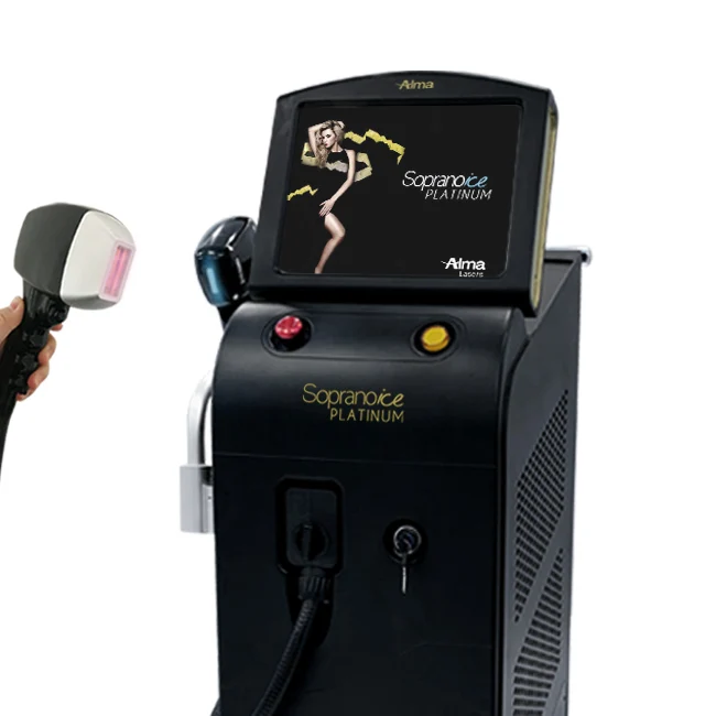 Laser Beauty Equipment Diode Laser Hair Removal Tri-wavelength Laser Alma Soprano Ice Gomecy
Laser Beauty Equipment Diode Laser Hair Removal Tri-wavelength Laser Alma Soprano Ice Gomecy