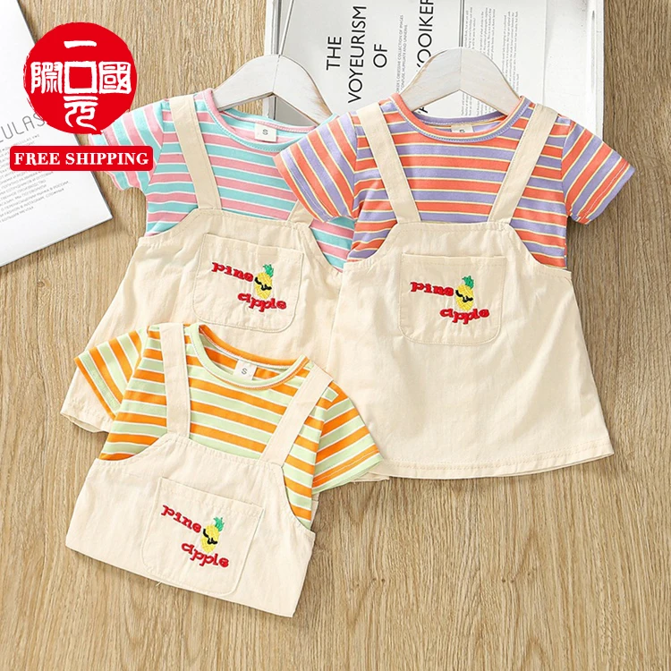 Striped letter printing stitching dress girls baby clothes girls baby clothes 2021 new casual children's clothes
Striped letter printing stitching dress girls baby clothes girls baby clothes 2021 new casual children's clothes