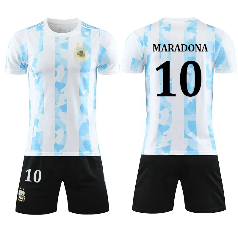 Thail quality Custom Argentina Football Jersey Retro shirt uniform customized Soccer jersey set
Thail quality Custom Argentina Football Jersey Retro shirt uniform customized Soccer jersey set