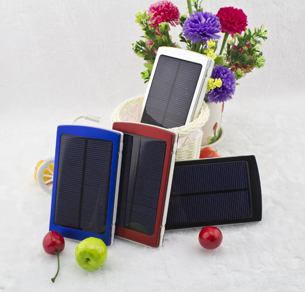 Factory price Manufacturer Supplier super slim solar power bank for business good - ANKUX.COM