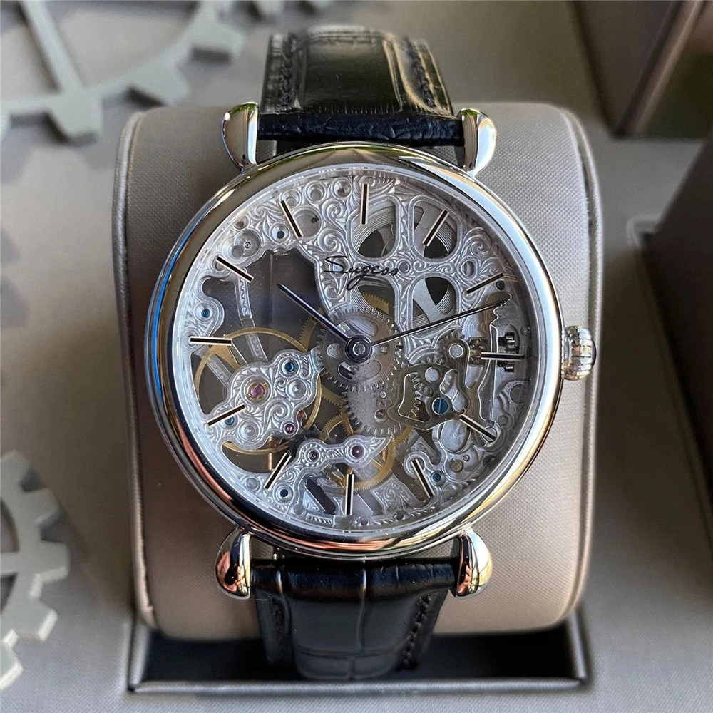 Men Luxury Full Perspective Skeleton Mechanical Watch ST36 Movement Sports Watches Dual-sided Sapphire Timepiece GB
Men Luxury Full Perspective Skeleton Mechanical Watch ST36 Movement Sports Watches Dual-sided Sapphire Timepiece GB