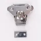 Flight Case Fittings Metal Clip Leather Bag Rectangle Shape Bag Lock