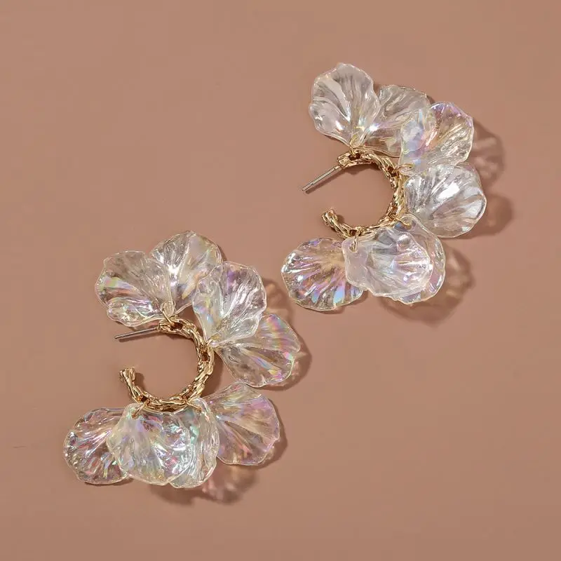 IE2529 INS Hot Selling Elegant Color Clear Resin Flower Circle Earrings Faux Pearl Flower Hoop Earrings
IE2529 INS Hot Selling Elegant Color Clear Resin Flower Circle Earrings Faux Pearl Flower Hoop Earrings