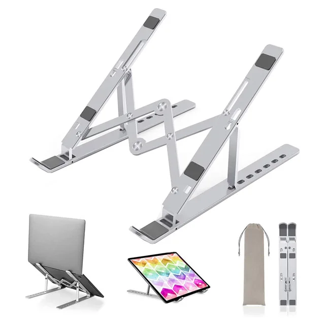 2021 Portable Notebook Bracket Lightweight Alloy Adjustable Mobile Stand for Tablet Laptop Stand Price
2021 Portable Notebook Bracket Lightweight Alloy Adjustable Mobile Stand for Tablet Laptop Stand Price