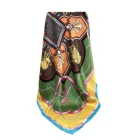 Factory Free Sample Custom Print 100% Natural Silk Satin Square Scarf