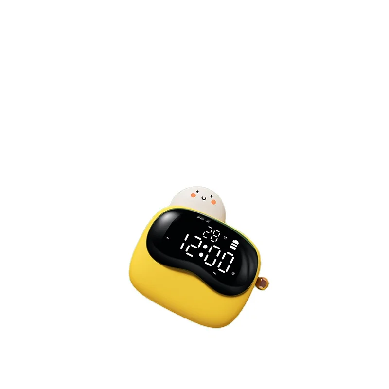 Children's bedside atmosphere light LED alarm clock cartoon cute creative dada egg clock light
Children's bedside atmosphere light LED alarm clock cartoon cute creative dada egg clock light