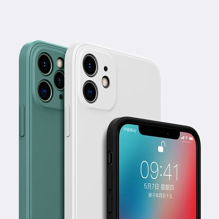 2020 New Luxury Original Square Liquid Silicone Soft Case For iPhone 11 12 Pro X XR XS Max 7 8 6 6s Plus SE Mini, Black,white,blue,pink...
2020 New Luxury Original Square Liquid Silicone Soft Case For iPhone 11 12 Pro X XR XS Max 7 8 6 6s Plus SE Mini, Black,white,blue,pink...