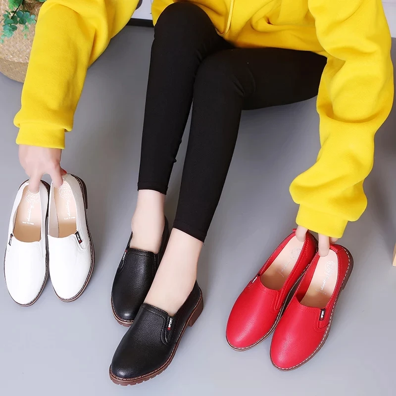 Women Flat Shoes Round Toe Oxford Shoes Women Casual Low-heeled Fashion Lady White Shoes Women
Women Flat Shoes Round Toe Oxford Shoes Women Casual Low-heeled Fashion Lady White Shoes Women