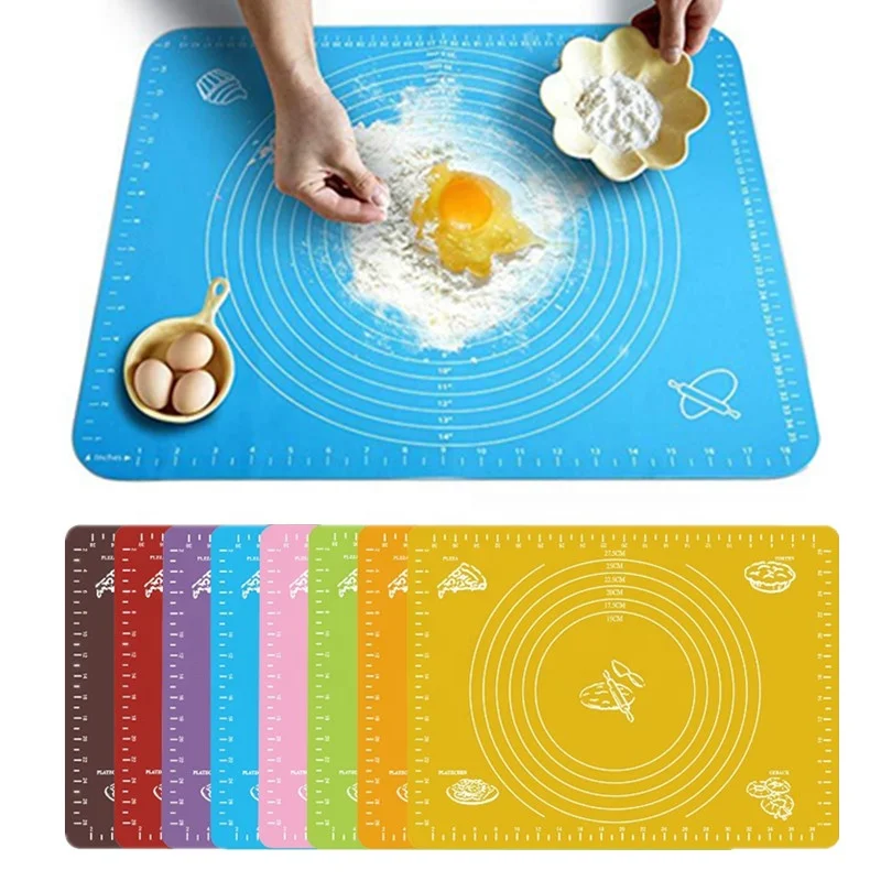 Custom Extra Large Non Stick Silicone Kitchen Pastry Sheet Dough Roll Nonstick Silicone Baking Mat with Measurement
Custom Extra Large Non Stick Silicone Kitchen Pastry Sheet Dough Roll Nonstick Silicone Baking Mat with Measurement