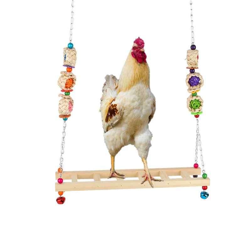 Chicken Swing Toy Parrot Wooden Animal Swing Toys For for Hens Bird Parrot Training, 8 style optional as picture showed
Chicken Swing Toy Parrot Wooden Animal Swing Toys For for Hens Bird Parrot Training, 8 style optional as picture showed