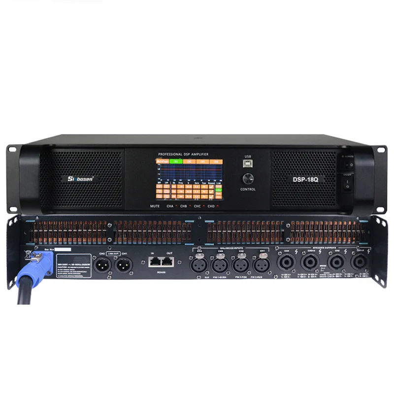 Chinese amplifier DSP-18Q amp professional powerful 1000w amplifier board bass tube with amplifier
Chinese amplifier DSP-18Q amp professional powerful 1000w amplifier board bass tube with amplifier
