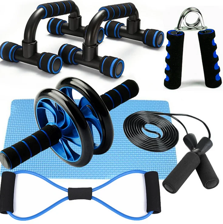 Multifunctional Exercise Equipment abdominal Roller Wheel Sets 6 in 1 ab wheel roller set, As the pictre show
Multifunctional Exercise Equipment abdominal Roller Wheel Sets 6 in 1 ab wheel roller set, As the pictre show