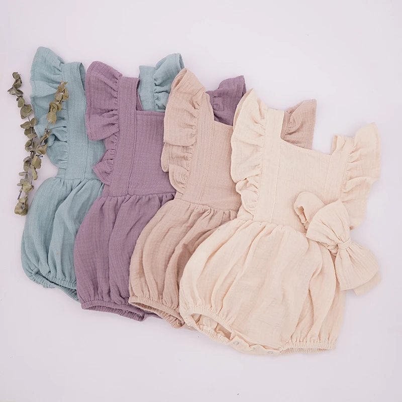 Organic Cotton Girl Simple Outfit White Baby Girl Muslin Dress Newborn Photoshoot Romper
Organic Cotton Girl Simple Outfit White Baby Girl Muslin Dress Newborn Photoshoot Romper