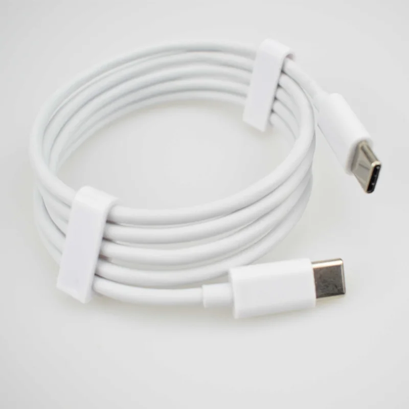 10Gbps 20V 5A 100W Fast Charging Type C Cable USB 3.1 Type-C To Type-C PD Data Cable for iPhone for MacBook Pro Air, White
10Gbps 20V 5A 100W Fast Charging Type C Cable USB 3.1 Type-C To Type-C PD Data Cable for iPhone for MacBook Pro Air, White