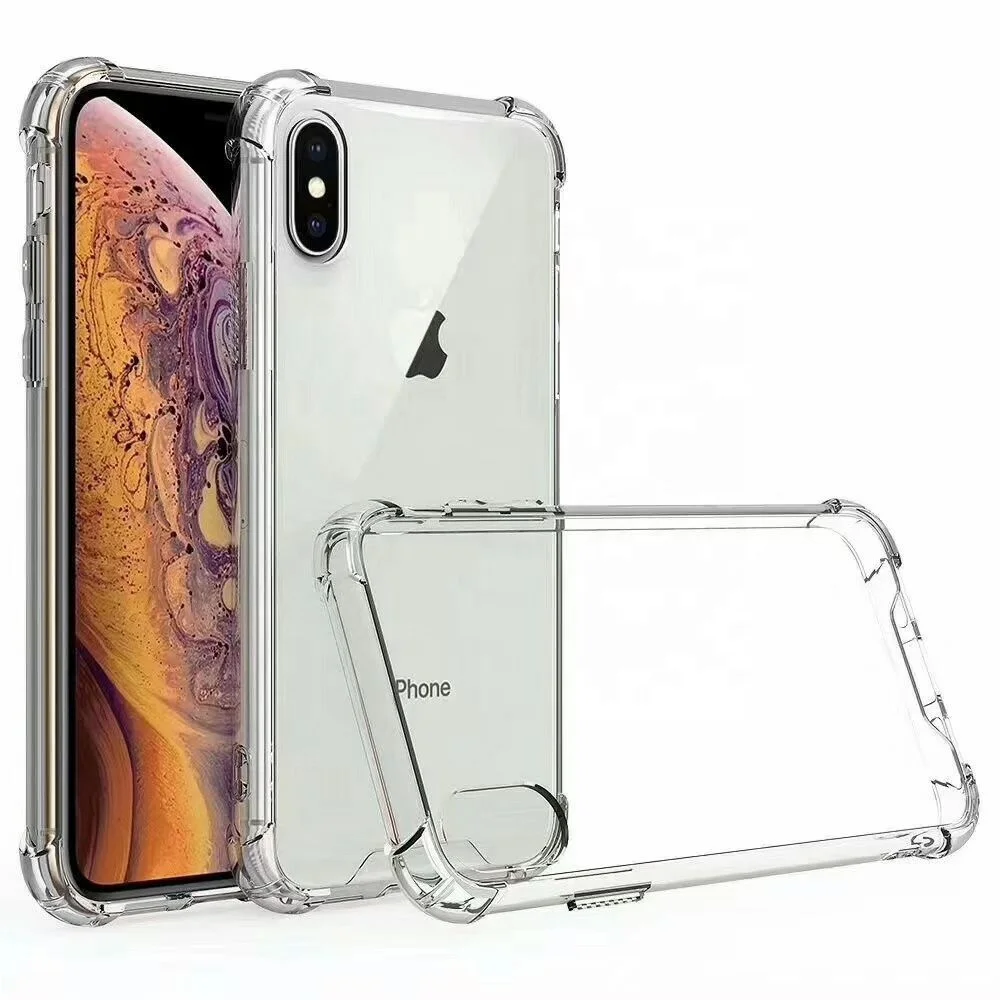 Shockproof Clear Protect Cover for iPhone X Case Soft TPU Hard Plastic Back Case For iPhone 6s 6 7 8 Plus 5 5s 11 xs max xr Case
Shockproof Clear Protect Cover for iPhone X Case Soft TPU Hard Plastic Back Case For iPhone 6s 6 7 8 Plus 5 5s 11 xs max xr Case