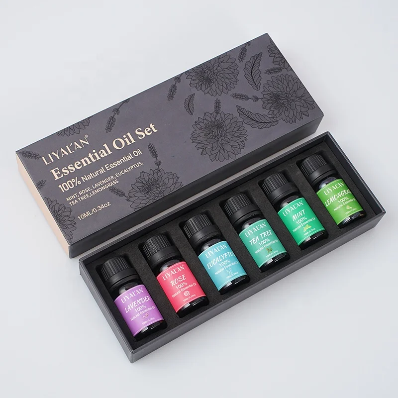 Private Label 100% Pure Body Massage Oil Rose Eucalyptus Lavender Aromatherapy Essential Oil Set
Private Label 100% Pure Body Massage Oil Rose Eucalyptus Lavender Aromatherapy Essential Oil Set