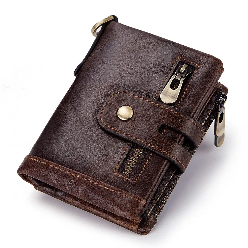 HUMERPAUL RFID Genuine Cowhide Leather Luxury Purse Casual Small Mini Leather Wallets Vintage Gents Mens Slim Wallet, As picture
HUMERPAUL RFID Genuine Cowhide Leather Luxury Purse Casual Small Mini Leather Wallets Vintage Gents Mens Slim Wallet, As picture