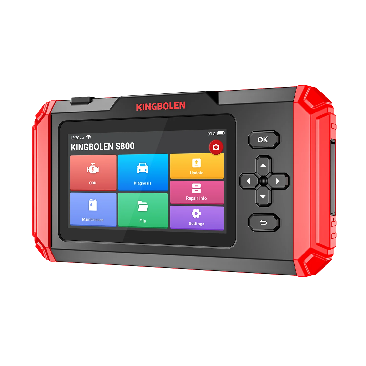 KINGBOLEN S800 5 inch Car Diagnostic Tool ABS SRS ECM TCM 4 systems 15 Resets IMMO DPF Adblue Lifetime Free Update
KINGBOLEN S800 5 inch Car Diagnostic Tool ABS SRS ECM TCM 4 systems 15 Resets IMMO DPF Adblue Lifetime Free Update