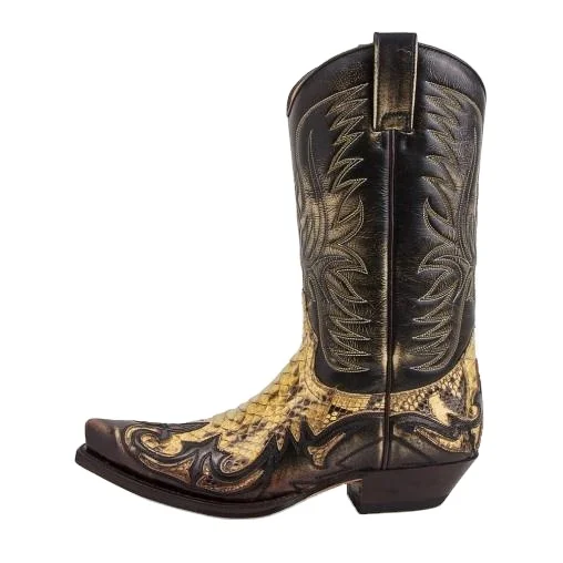 Botas Vaquera Western Exquisite Embroidery Shooting Hunting High Ankle Men' s Boots, 3 colors
Botas Vaquera Western Exquisite Embroidery Shooting Hunting High Ankle Men' s Boots, 3 colors