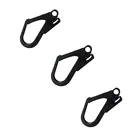 Hook Steel Black Snap Hook High Quality Lanyard Snap Hook Mountaineering Black Steel Hook Cast Carabiner Hook