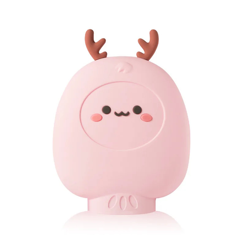 factory wholesale hot sale cut deer hand warmer silicone rubber water filling hot water bag, Pink/blue/teal
factory wholesale hot sale cut deer hand warmer silicone rubber water filling hot water bag, Pink/blue/teal