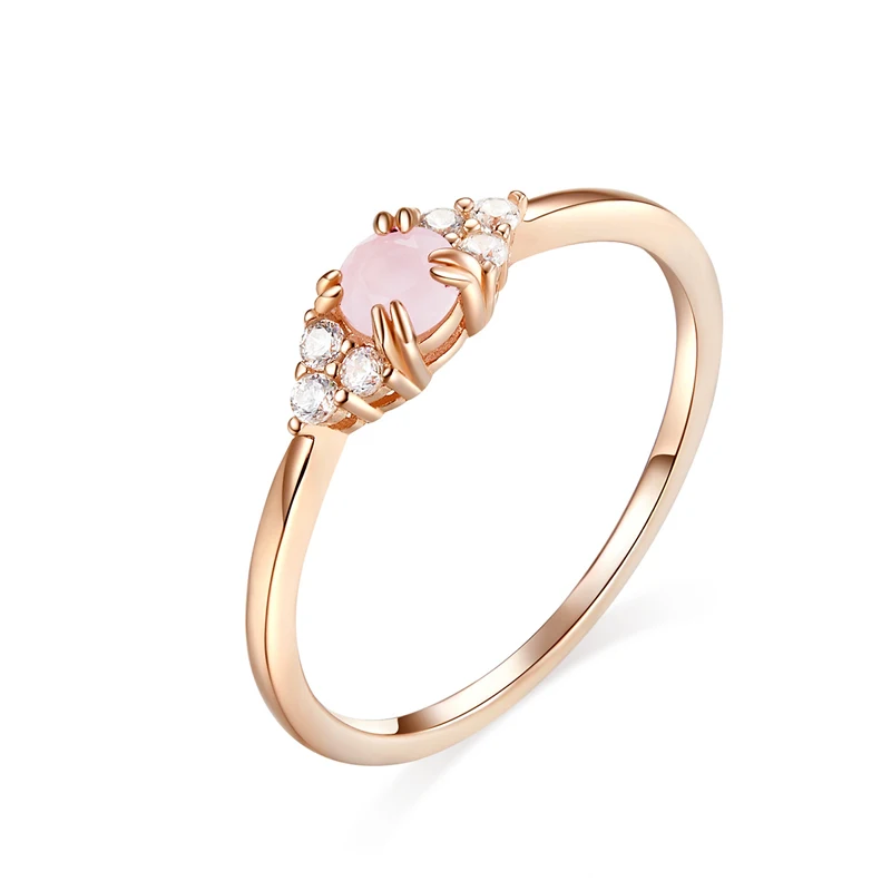 Rose gold 925 silver cubic zirconia engagement rings classic wedding jewelry for women
Rose gold 925 silver cubic zirconia engagement rings classic wedding jewelry for women