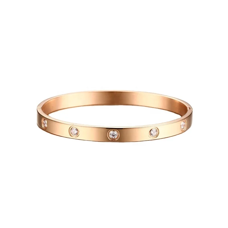 High Quality Custom Brand Logo Romantic Gold Color Lady 316L Crystal Stainless Steel Bracelets, Gold,silver,rose gold
High Quality Custom Brand Logo Romantic Gold Color Lady 316L Crystal Stainless Steel Bracelets, Gold,silver,rose gold