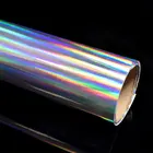Stretchable PVC Material Laser Self Adhesive Holographic Film Roll Vinyl