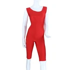 No MOQ Custom-made Soft Fabric Pure Color Women Wrestling Singlets