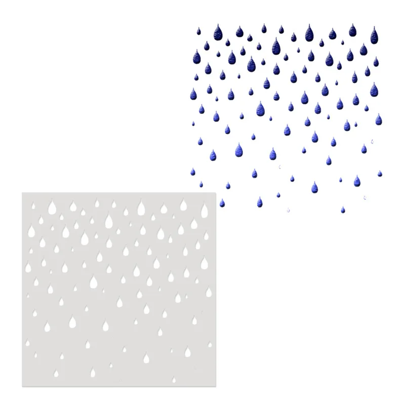 Hand-painted Raindrop Painting Template Tool Cream Hollow Spraying Tool for Baking Pastry Cake Tools Accessories Supplies
Hand-painted Raindrop Painting Template Tool Cream Hollow Spraying Tool for Baking Pastry Cake Tools Accessories Supplies