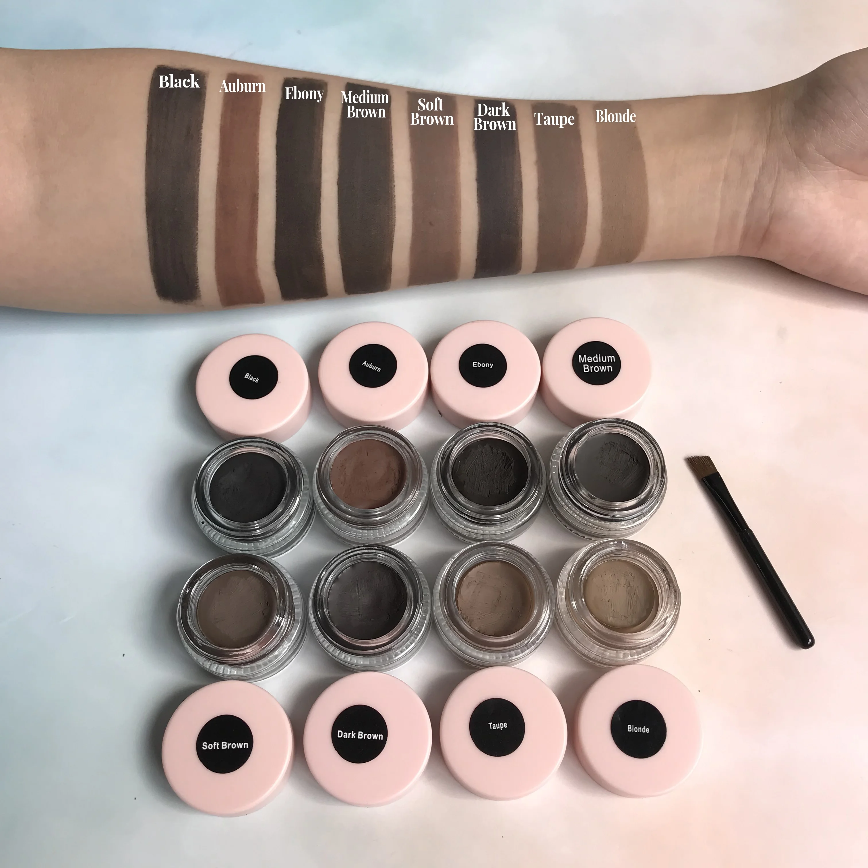 High quality matte eyebrow 8 colors cosmetics eyebrow kit 
High quality matte eyebrow 8 colors cosmetics eyebrow kit