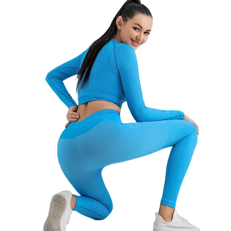 New Arrival Shiny Silk Long-sleeved Trousers Bra Three-piece Sports Suit Gym Sportswear Fitness Workout Clothing Yoga Set
New Arrival Shiny Silk Long-sleeved Trousers Bra Three-piece Sports Suit Gym Sportswear Fitness Workout Clothing Yoga Set
