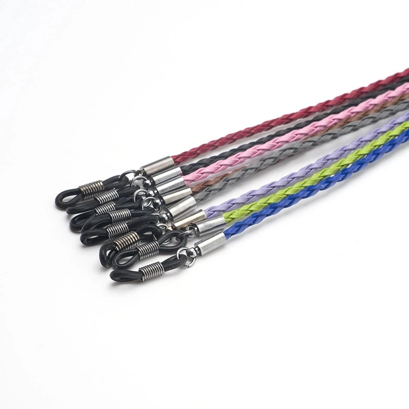 Hot Selling Weave Twist Chain Eye Reading Glass Sunglasses Glasses Strap Leather 
Hot Selling Weave Twist Chain Eye Reading Glass Sunglasses Glasses Strap Leather