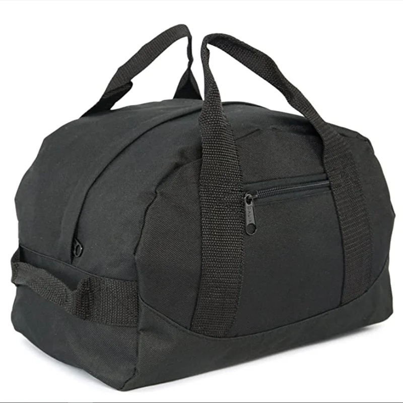product-Black Color Convenient Two Tone Duffle Bag-GF bags-img