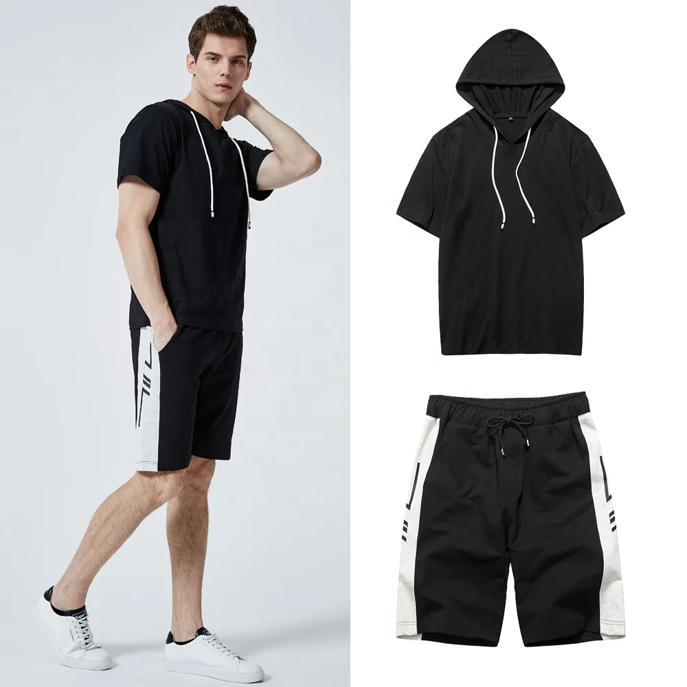 Wholesale men's summer short set short sleeve custom men sportswear tracksuit, Show
Wholesale men's summer short set short sleeve custom men sportswear tracksuit, Show