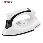 Mini Portable Foldable Electric Steam Iron For Clothes With 3 Gears Teflon Baseplate Handheld For Home Travelling
