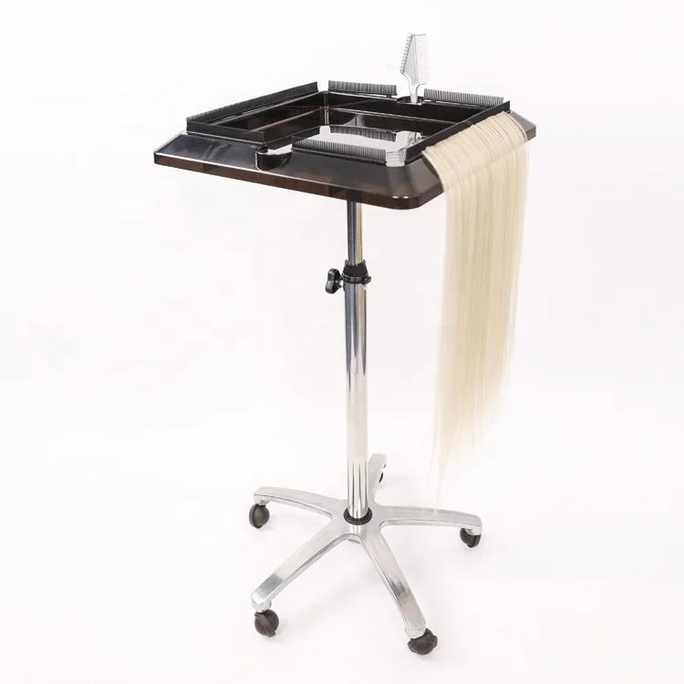 Adjustable Human Wigs Display Salon Tools Beauty Hair Extensions Cart, Black
Adjustable Human Wigs Display Salon Tools Beauty Hair Extensions Cart, Black