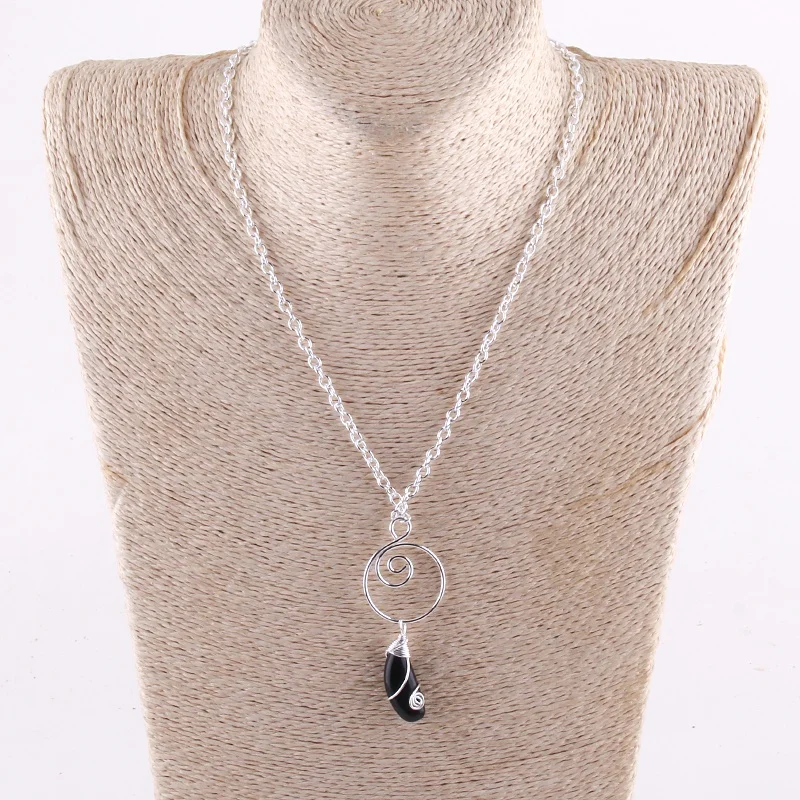 New Bohemian Jewelry Women Boho Necklace Silver Chain Drop Agate Stone Eggphant Pendant Necklace
New Bohemian Jewelry Women Boho Necklace Silver Chain Drop Agate Stone Eggphant Pendant Necklace