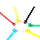 Self-locking white/UV black new nylon 66 zip ties